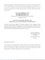 CHANGE OF HEADQUARTERS AND PRINCIPAL PLACE OF BUSINESS IN HONG KONG - [Change in Registered Address or Office, Registered Place of Business in HK or Agent for Service of Process in HK]